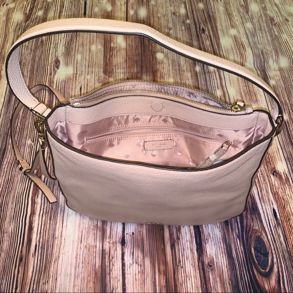 NWT KATE SPADE jackson leather medium shoulder bag - Picture 4 of 11